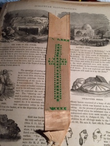 Bookmark inside Bible